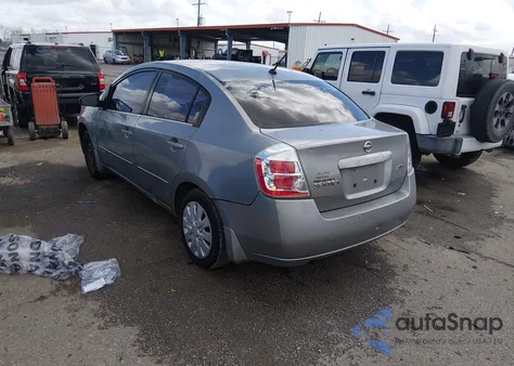 2007 Nissan Sentra 2.0S из США, поврежденный, VIN 3N1AB61E07L714352